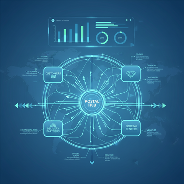 360-Grad Netzwerk-Visualisierung
