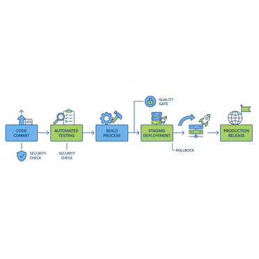 Automatisierte CI/CD Pipeline mit Qualitätskontrolle