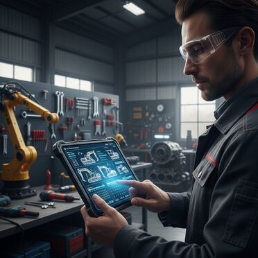 Vorausschauende Wartung im Handwerk mit KI