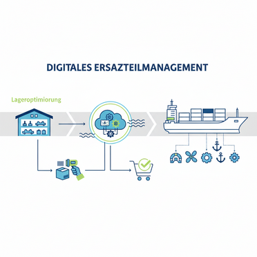 Digitales Ersatzteilmanagement für Schiffe