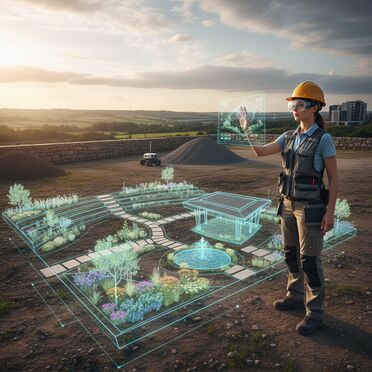 3D Baustellenplanung im Landschaftsbau